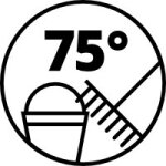 Hitzebeständig bis 75° Grad