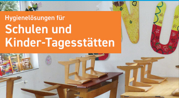 Hygienelösungen für Schulen und Kindertagesstätten