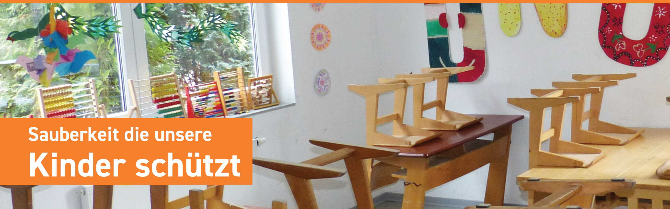 Sauberkeit die unsere Kinder schützt