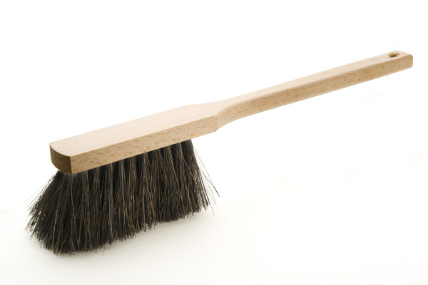 Handfeger, 430 mm, Arenga, mit Aufhängeloch, naturbelassen