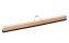 Wasserschieber, Holz, 800 mm stabil, Halter