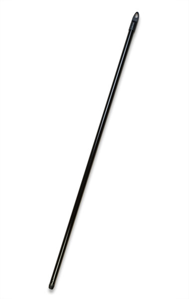Besenstiel, Metall, 1200 mm, kunststoffummantelt, mit Gewinde