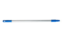Aluminiumstiel, 800 x 25 mm - blau normaler Griff mit...