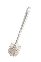 WC-Bürsten, Plastik, Rundkopf ganz weiß