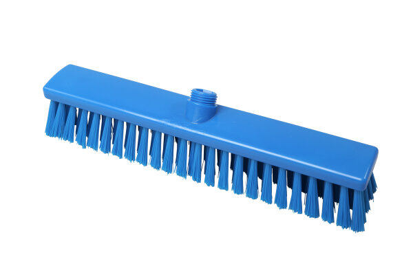 Besen, 400 x 60 mm, PBT 0.50, blau mit Außengewinde