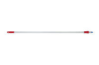 Stiele mit Standardgriff, Aluminium, 1500 x 25 mm, rot...