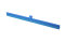 Wasserschieber einteilig 600 mm, vollfarbig, PP/TPE Gummi, blau mit Außengewinde