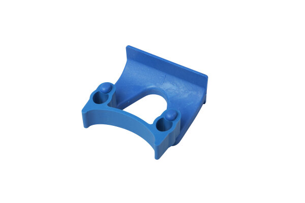 Halter, klein, DU 22 - 32 mm, blau