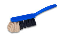 Handfeger, dunkelblau, Plastik, Kunsthaar