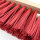 Strassenbesen, 400 mm, Flachholz, Kunstborste rot