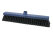 Besen, 400 x 50 mm, Polyester (PBT), 0,35 mm, voll detektierbar, blau mit Außengewinde