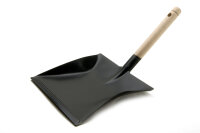 Kehrschaufeln, Metall, schwarz