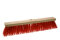 Straßenbesen, 600 mm, Sattelholz, PET Kunstfaser rot