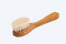 Gesichtsbürste, oval, Ziegenhaar hell, Holz geölt, FSC 100%
