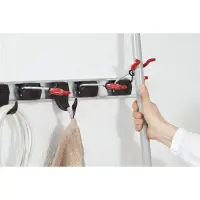 2 Stück Bruns Gerätehaken für Wand- und Geräteschienen  (GH 2)