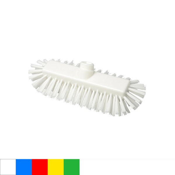 Schrubber, halbrund, 285 x 130 mm, Polyester (PBT) 0.50, Außengewinde, versch. Farben