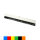 Kombibesen, Borsten.Mix, 570 x 60 mm, Polyester (PBT) 0.30/0.70, weiß/schwarz Außengewinde