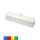 Besen, 280 x 50 mm, Polyester (PBT) 0.30, 55 mm Schnitt, weiß, Außengewinde