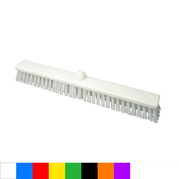 Besen, mittelhart, 570 x 60 mm, Polyester (PBT) 0.50, mittelhart, Außengewinde
