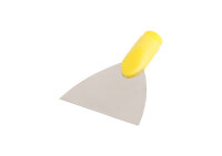 Edelstahlspachtel, 120 x 110 mm hart, Edelstahl 304, Außengewinde (6-Kant)