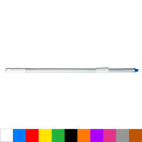 Stiele mit Standardgriff, Aluminium, 800 x 25 mm,...
