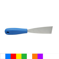 Edelstahlspachtel mit Polypropylen-Griff, 40 x 220 mm,...