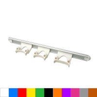 Wandhaltrungssystem, 500 mm, 2 kleine Halter + 1...