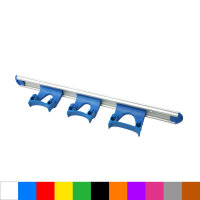 Wandhaltrungssystem, 500 mm, 2 kleine Halter + 1...