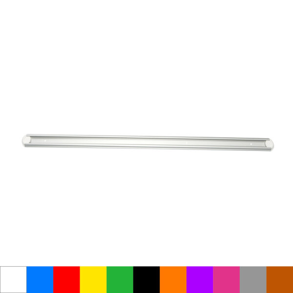 Aluminiumschienen, farbige Abschlusskante, 900 mm