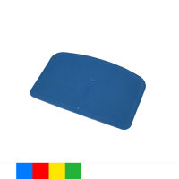 Teigschaber, 146 x 98 mm, Polypropylen, voll detektierbar