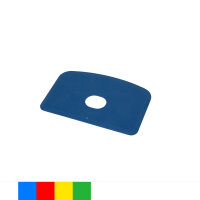 Teigschaber, 146 x 98 mm, Polypropylen, mit Loch, voll...
