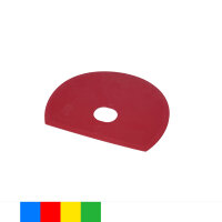 Teigschaber, 160 x 125 x 1,65, Polypropylen, mit Loch,...
