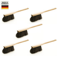5 x Handfeger Set, 430 mm, Arenga, mit Aufhängeloch,...