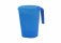 Messbecher, 2 Liter, mit Gusslippe und innenliegender Messskala, stapelbar, blau