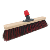 Saalbesen, Arenga/PET Kunstfaser rot, 400 mm,...