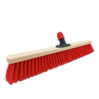 Saalbesen, PET Kunstfaser rot, 600 mm,...