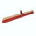 Saalbesen, PET Kunstfaser rot,1000 mm, mit Universalstielhalter mit Überwurfmutter Ø 28 mm, mit 1600 mm Holzstiel Ø 28 mm