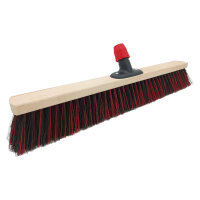 Saalbesen, Arenga/PET Kunstfaser rot, 600 mm,...