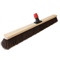 Saalbesen, Naturhaar, 800 mm, mit Universalstielhalter...