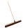 Saalbesen, Arenga / PET Kunstfaser, 1000 mm, Universalstielhalter mit Überwurfmutter Ø 28 mm, mit 1600 mm Holzstiel Ø 28 mm