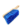 Handfeger, 280 mm, PET Kunstfaser blau, roh