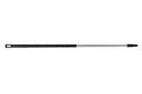 Aluminiumstiel, 1500 x 32 mm, ergonomisch, schwarz, mit...