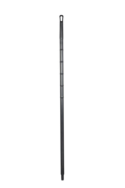 Stiel einteilig 1500 x 32 mm - schwarz ergonomisch mit Innengewinde