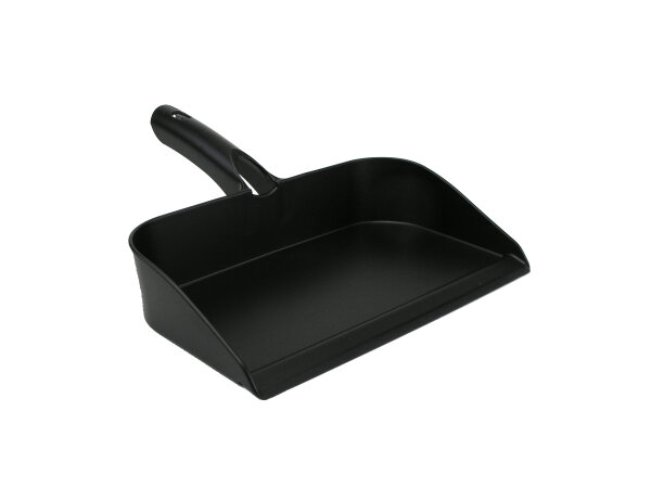 Kehrschaufel, 295 x 320 mm, Polypropylen, sehr stabil, schwarz