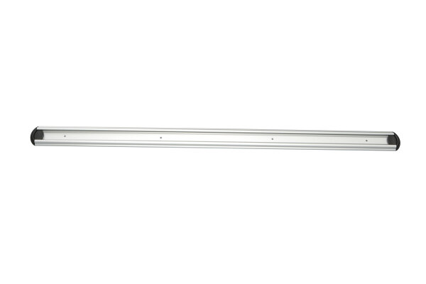 Wandschiene, 900 mm, mit schwarzen Endkappen, inkl. Schrauben