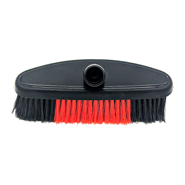 Waschbürste mit Wasserdurchlauf, rot