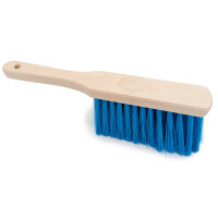 Handfeger, 32 cm mit Loch, blaues PET (100% recycelt)