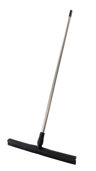Hygiene Wasserschieber 500 mm - schwarz mit Stiel