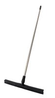 Hygiene Wasserschieber 500 mm - schwarz mit Stiel