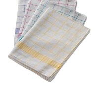 Geschirrtuch, Baumwoll-Leinen, 500 x 700 mm, blau, 10 er...
